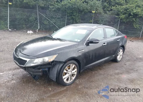 2013 Kia Optima Ex из США, поврежденный, VIN 5XXGN4A76DG158026